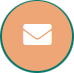 Email contact icon representing appointment inquiry, medical consultation, and patient communication.
